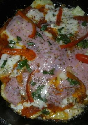 Una foto de Pizza de papas