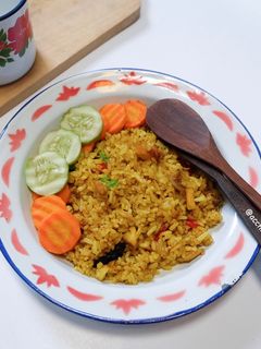 Foto resep Nasi Goreng Kari Ayam