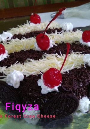 Foto resep Blackforest Oreo Cheese