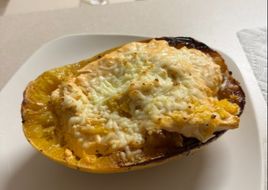 Buffalo Chicken Spaghetti Squash