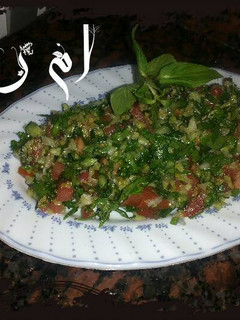 صورة لوصفة تبولة 😘😘😘