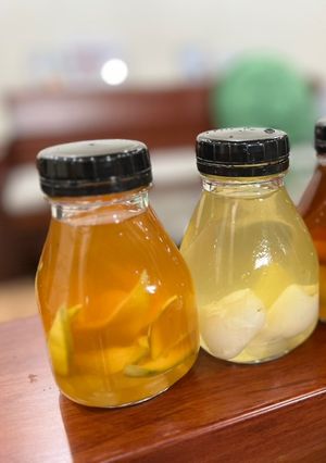 Hình của món Trà xoài bá tước.
