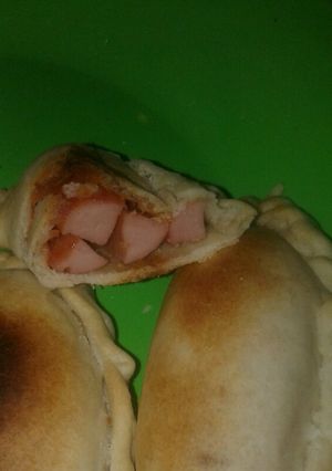 Una foto de Panchitas (empanadas de salchichas)