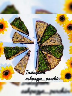عکسی از دستور کیک ساده دورنگ بدون فر