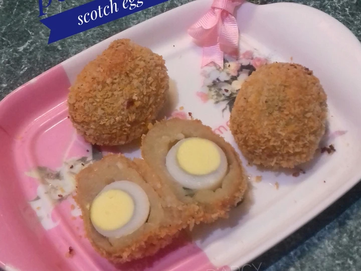 Cara Mudah Membuat Resep  Perkedel Scotch Egg yang Lezat Sekali, Lezat Sekali