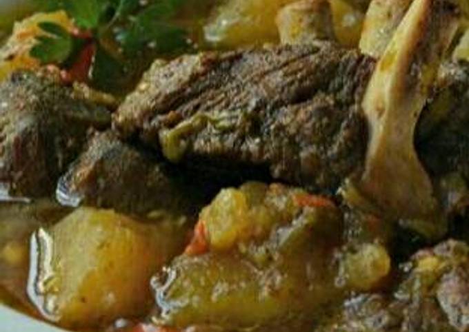 Curried goat