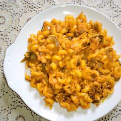 A picture of Masala macaroni.