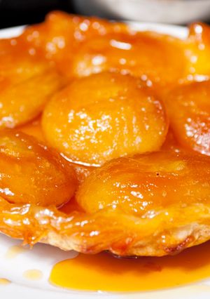 Tarte Tatin recept (Francia fordított almatorta) recept fotója
