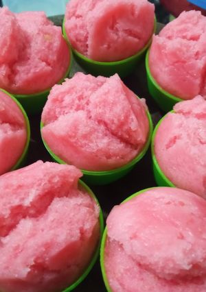 Foto resep Apem tape singkong mekar dan lembut