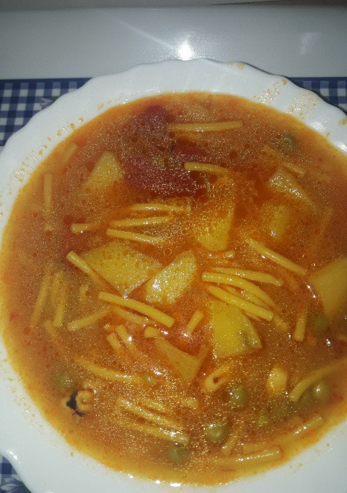 Una foto de Cazuela de mariscos