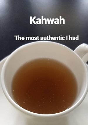 A picture of Kashmiri Kahwa.