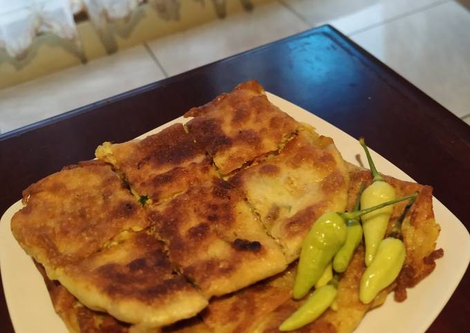 Ini dia! Resep bikin Martabak telur kornet yang gurih