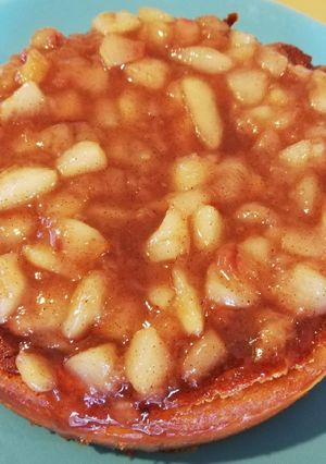 Barackos-gyömbéres sajttorta 🍑 recept fotója