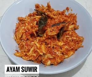 Siap Saji Ayam Suwir Tumis Pedas Enak Sempurna