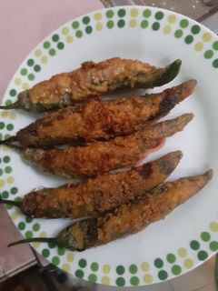 Foto resep Cabai isi daging ayam