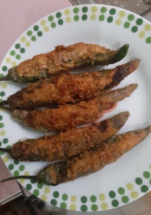 Foto resep Cabai isi daging ayam