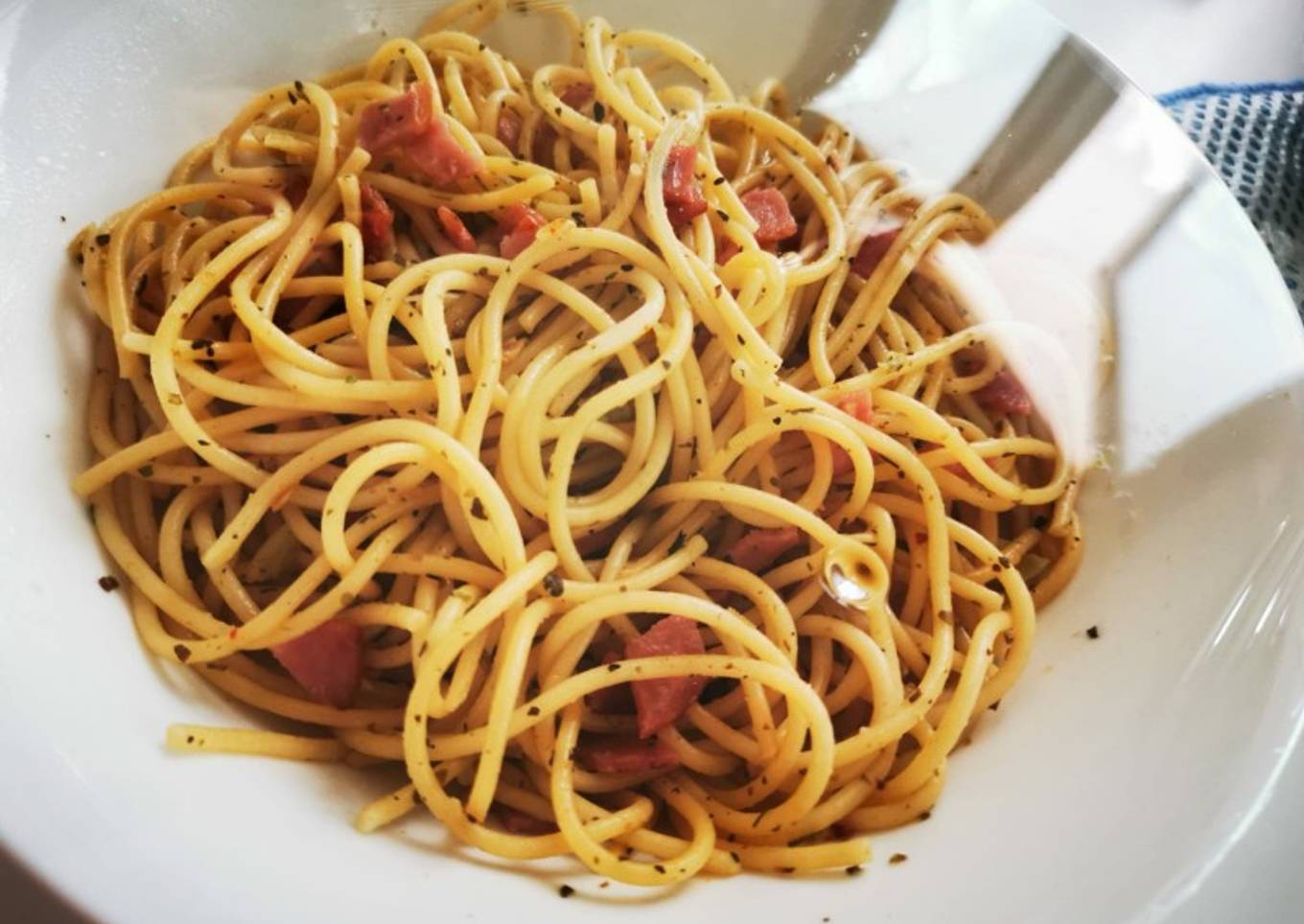 Spaghetti ham ala saya