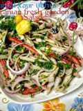 Tanzanian fresh garden salad 🥗