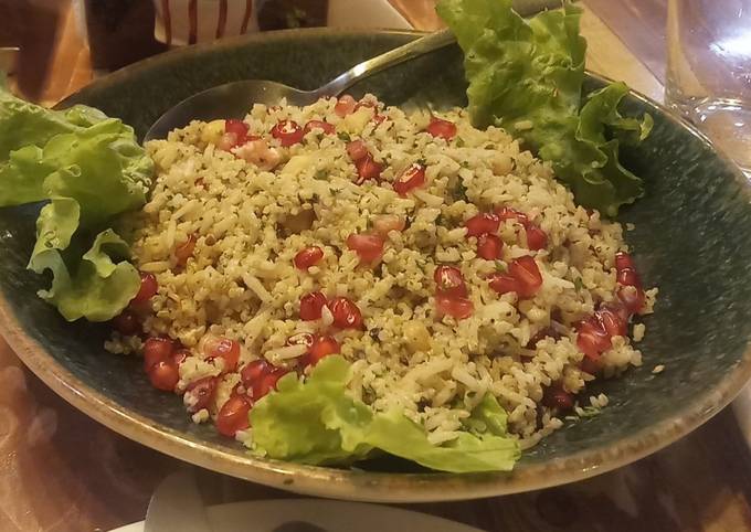 Recipe of Super Quick Homemade Pomegranate Quinoa Salad