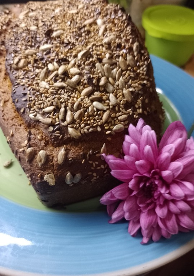 Una foto de Pan integral de avena fácil