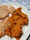 Puré de zapallo al rescoldo