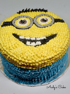 Foto resep Birthday Cake thema Minion
