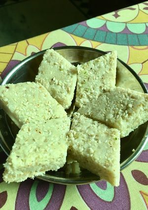 A picture of Till ki barfi.