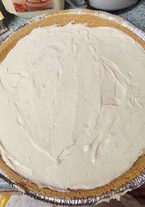 A picture of 10 Minute Eggnog Pie.