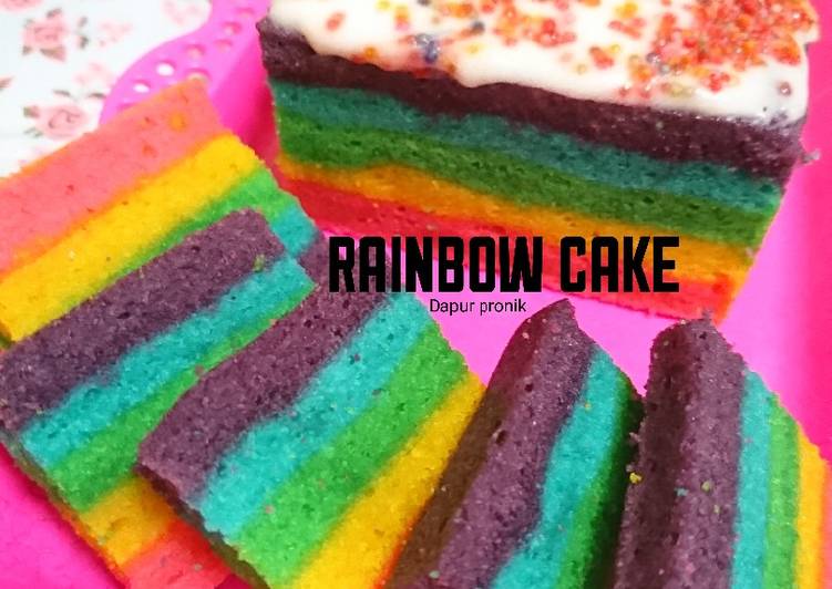 Rainbow cake