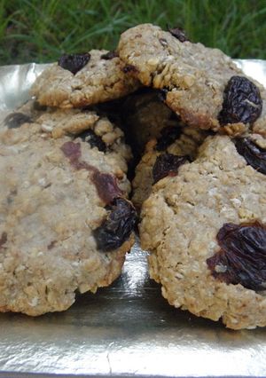 Una foto de Cookies de avena con pasas