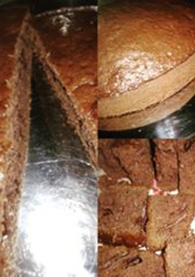 Una foto de Bizcochuelo  esponjoso  de chocolate