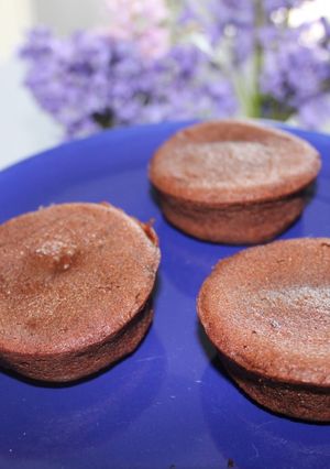 Une photo de Coulant chocolat au lait