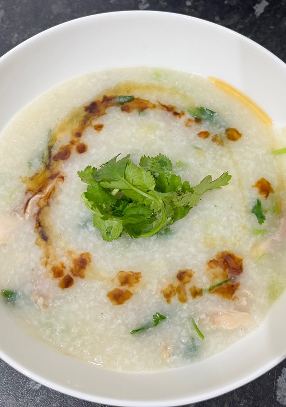 Foto resep Holly's fav: Bubur ayam chinese dengan instant pot ala made with lau