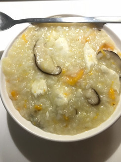 👩🏻‍🍳地瓜魚柳粥-寶寶老人粥 的食譜成品照片