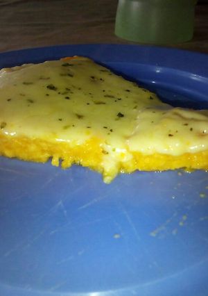 Una foto de Pizza de zapallo sin harina