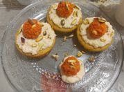 A picture of orange muffin