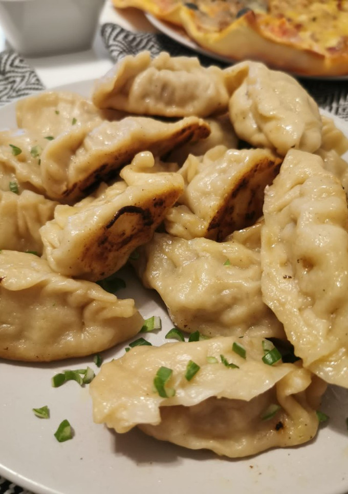 Una foto de Gyozas de cerdo🥟