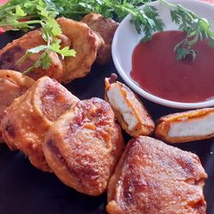 A picture of Paneer pakoda.
