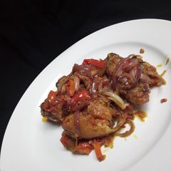 A picture of Pepper chicken.