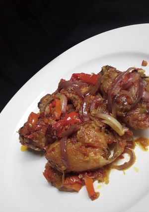 A picture of Pepper chicken.