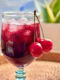🌱 Nước Giải Khát Cherry Nấu Rượu Vang Đỏ Hạt Chia