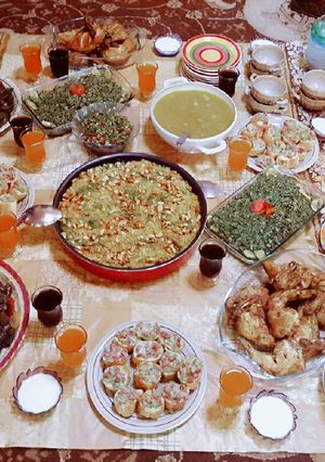 صورة لوصفة مندي بالفرن