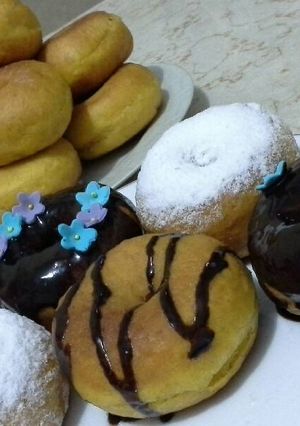 Foto resep Donat labu kuning (Pumpkin Donuts)