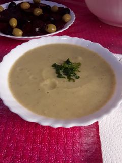 صورة لوصفة حساء البسباس