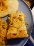 Roasted Onions on Thickbread with Sauce
