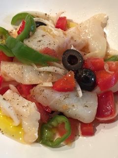 Una foto de Esqueixada Bacalao