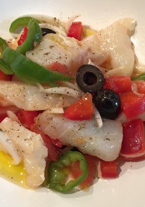 Una foto de Esqueixada Bacalao