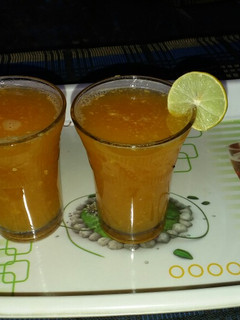 A picture of Bael juice.