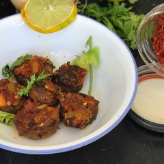 A picture of Stuffed Mushrooms.