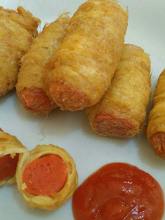 Foto resep Sosis Gulung Mie
